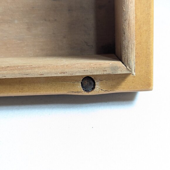 Minimalist Burl Maple cigar humidor, travel cigar storage box - Picture 8 of 10